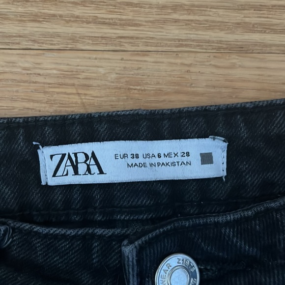 Zara High Waist Mom Jean - Picture 3 of 6